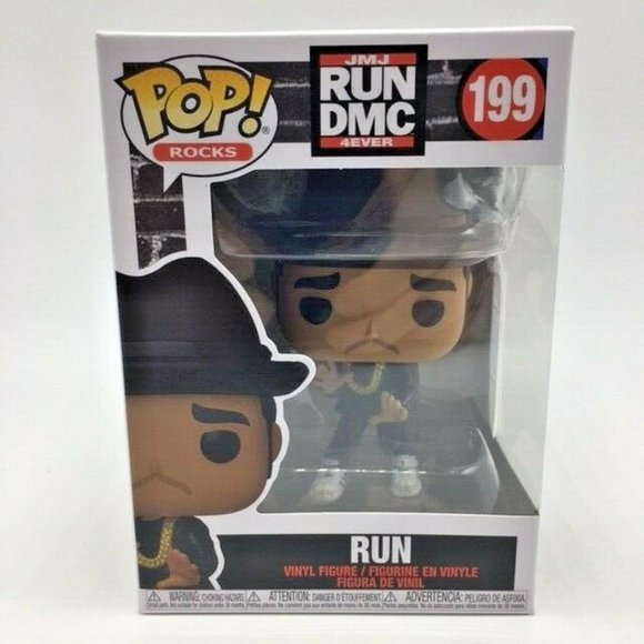 Funko Pop Rocks - Run DMC - Run (#199,NEW) - Picture 3 of 7
